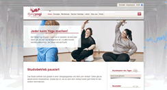 Desktop Screenshot of flying-yogi.com